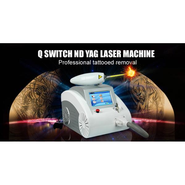 4.3 inches touch screen portable nd yag laser tattoo removal machine