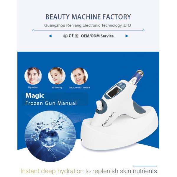 2018 Hot!!!  Beauty Products Frozen Skin Magic Gun Skin Lifting Machin...